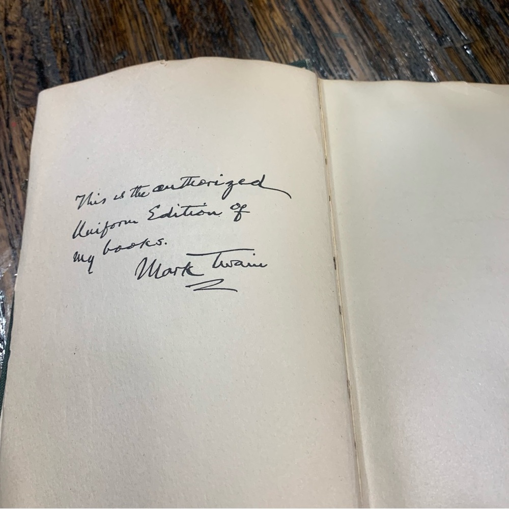 Mark Twain Huckleberry Finn Vol 13 Vintage Collectible Hardcover Book - Picture 4 of 16